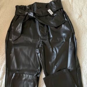 NWT Express Faux Leather Pants